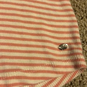 American Eagle Outfitters Tops - AE - Pink & White Striped Baby Tee American Eagle Outfitters Tops - AE - Pink & White Striped Baby Tee